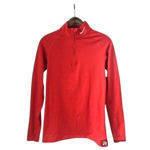 🔥Nike | Women’s Pro Combat Dri-fit fitted top, mock neck, thumb holes, size M